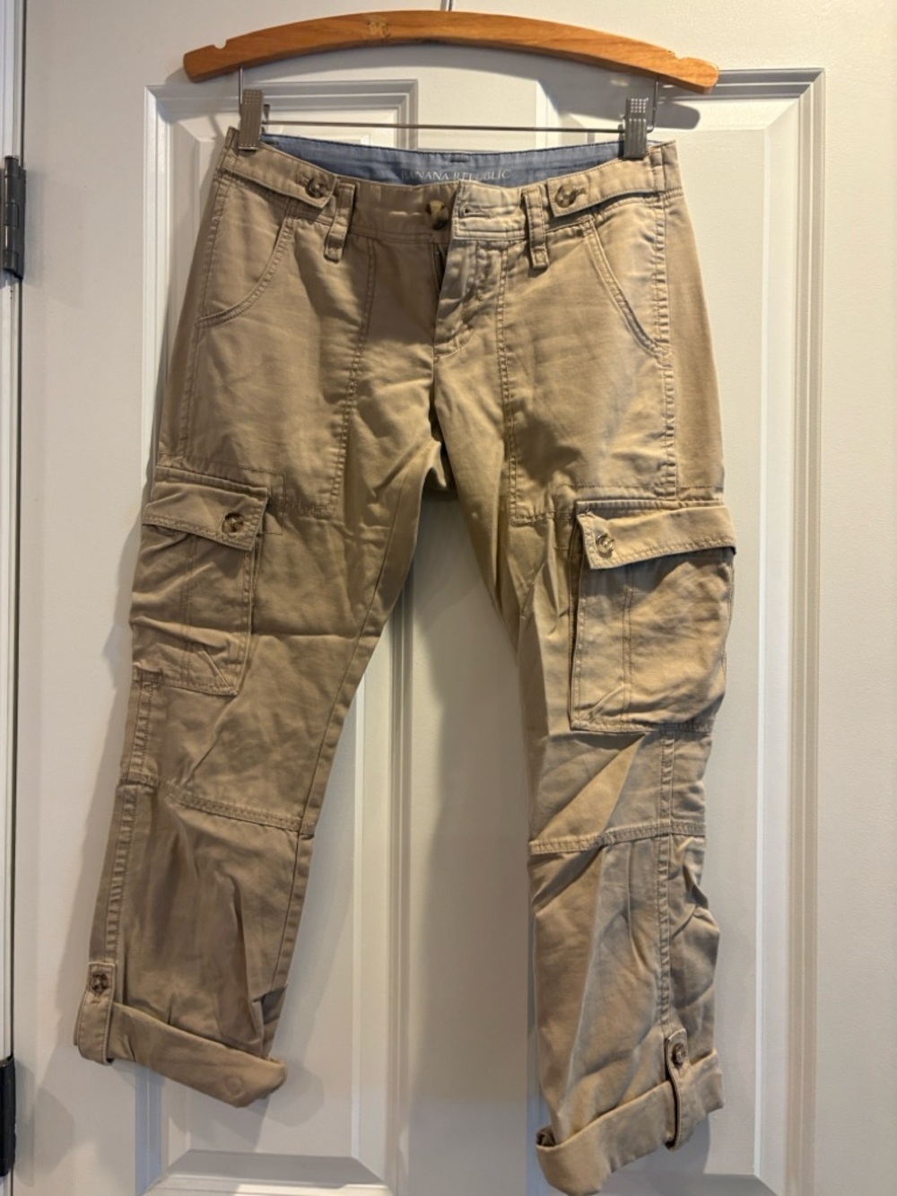 Banana Republic Cargo Pants — Khaki